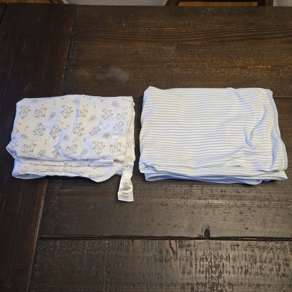 Burts Bees & Koala Baby Swaddle bundle, qty 2